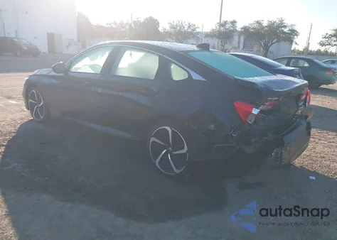 2019 Honda Accord Sport from USA, damaged, VIN 1HGCV1F34KA074106